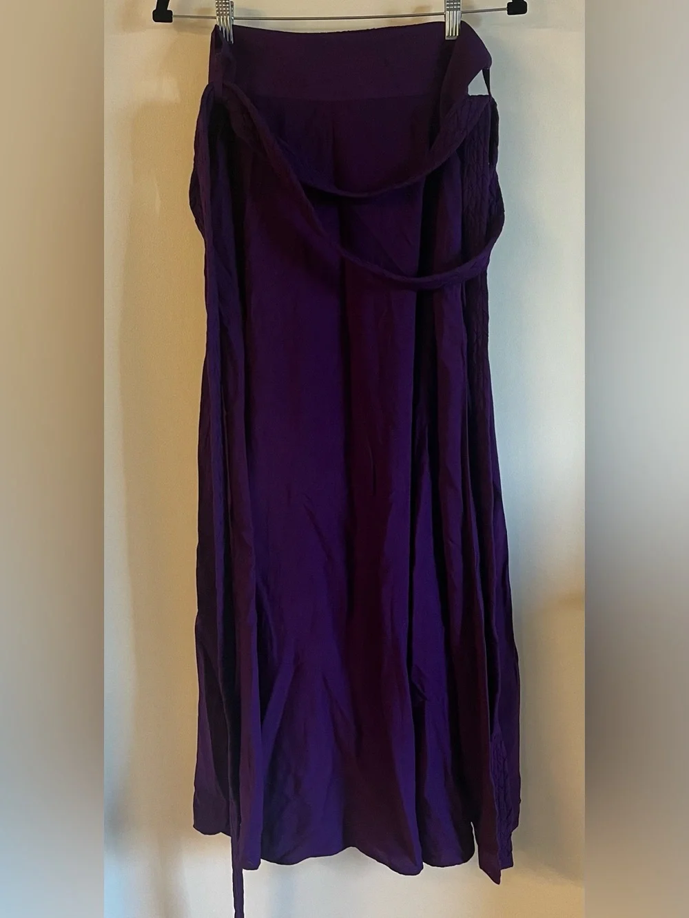 NWT Holy Clothing Demeter Maxi Skirt With Tie Belt